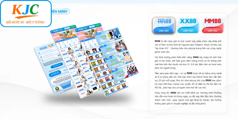 Các thương hiệu con thuộc quản lý của liên minh giải trí